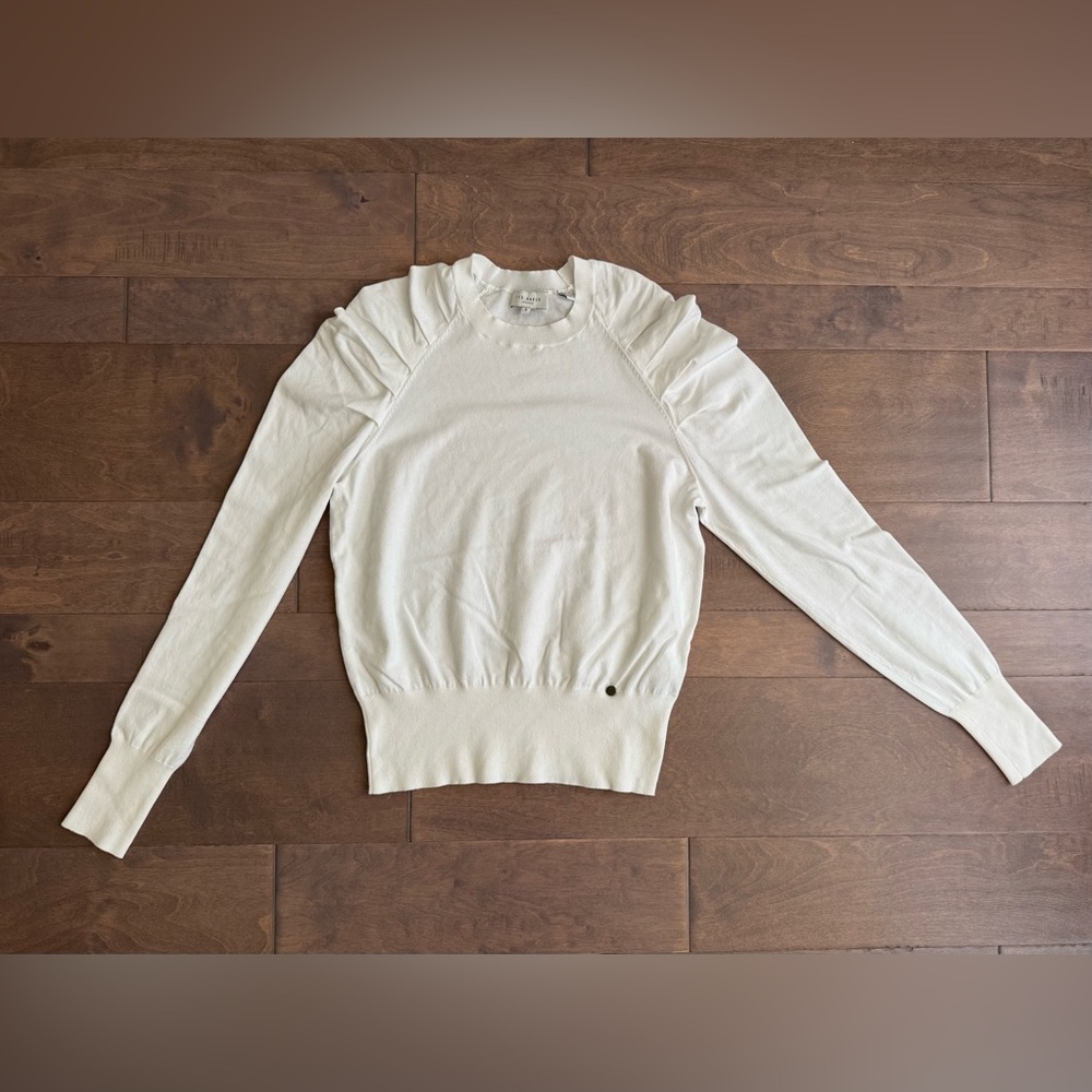 Ted Baker Piyton Pleat Detail Sweater - Picture 9 of 16